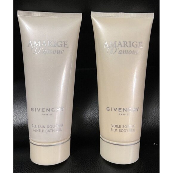 Amarige D'Amour By Givenchy Silk Body Veil & Gentle Bath Gel 3.3oz/100 ml NEW!